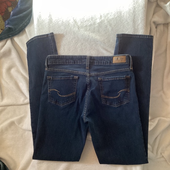 Levi Strauss Signature Mid-Rise Straight Leg Jeans Size 10 Long - Picture 3 of 7